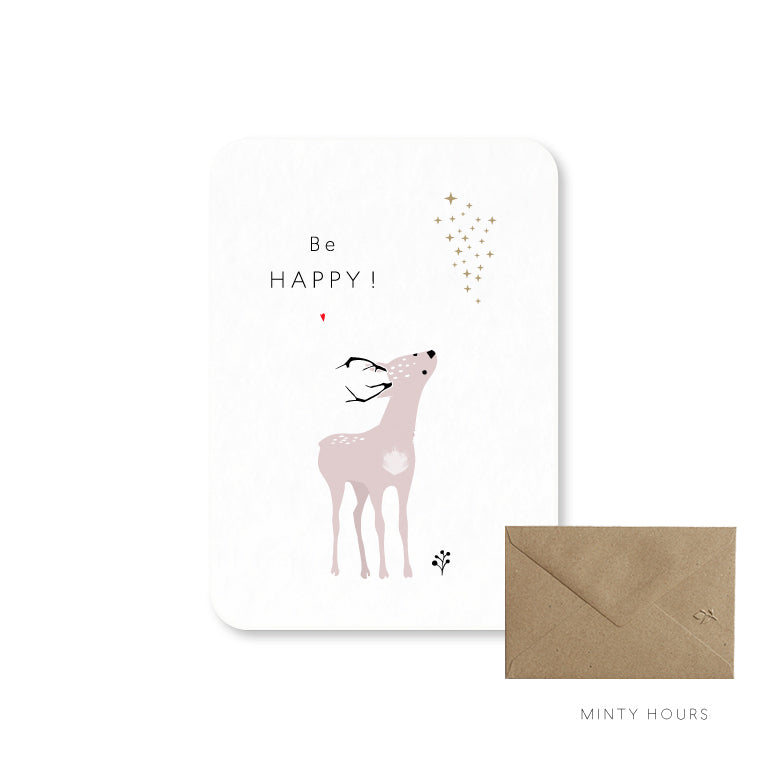 Pour accompagner un message, un cadeau, ou pour embellir la maison, découvrez nos petites cartes décoratives Minty Hours imprimées avec des encres surfines sur papier d’art, et façonnées à la main