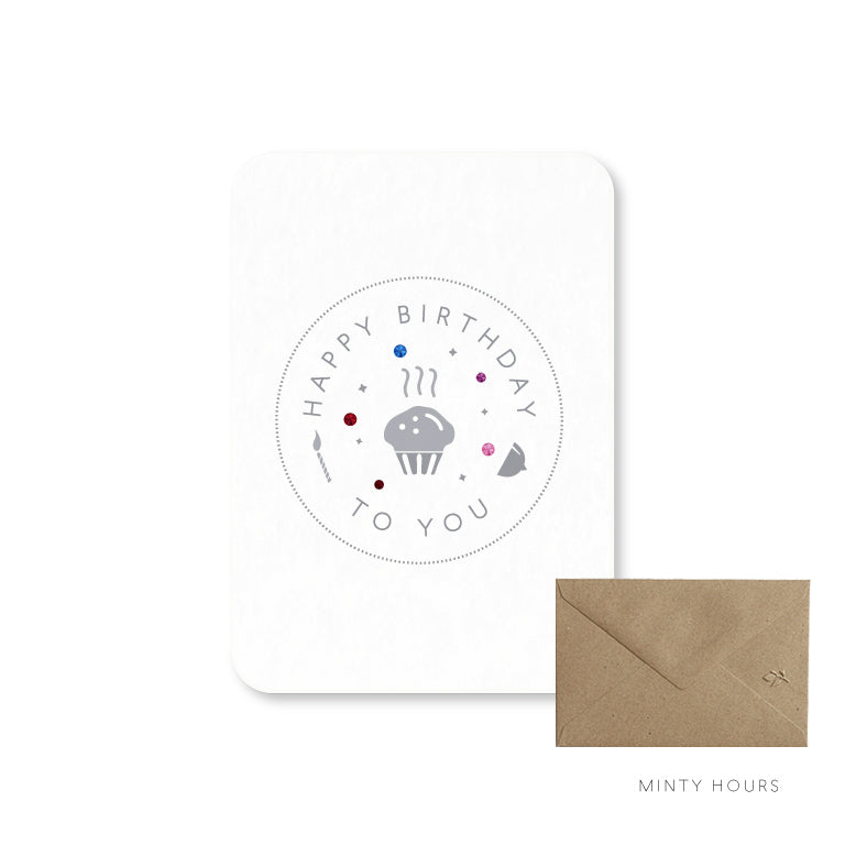 Pour accompagner un message, un cadeau, ou pour embellir la maison, découvrez nos petites cartes décoratives Minty Hours imprimées avec des encres surfines sur papier d’art, et façonnées à la main